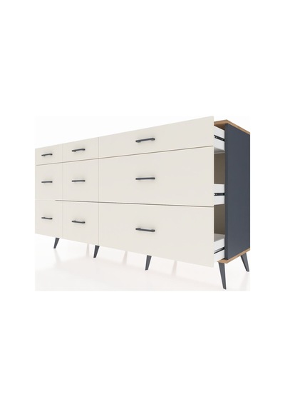 Kronos Konsol 9 Çekmeceli 176x59x99 Antrasit-çam/aytaşı Antrasit-çam/aytaşı Kronos Konsol 9 Çekmeceli 176x59x99 Antrasit-çam/aytaşı Antrasit-çam/aytaşı