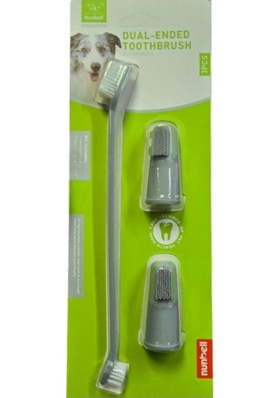 Nunbell Dental Care 3'lü Köpek Diş Temizleme Fırçası