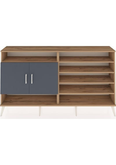 Arges Konsol 7 Raflı 2 Kapaklı 176x30x99 Çam-antrasit/aytaşı Çam-antrasit/aytaşı Arges Konsol 7 Raflı 2 Kapaklı 176x30x99 Çam-antrasit/aytaşı Çam-antrasit/aytaşı