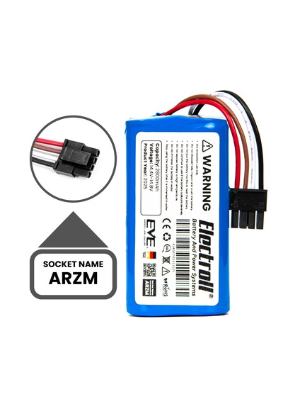 Arzum Robotek X2 Ar4301 Uyumlu Batarya Yüksek Kapasite 2800mah