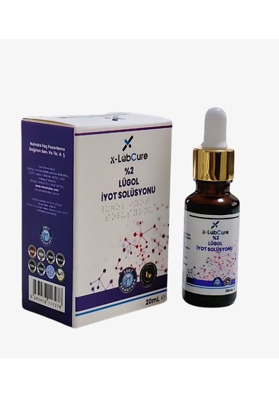 X-Labcure D3 K2 Vitamin + Lügol İyot Solüsyonu + Propolis Damla 3 x 20 ML