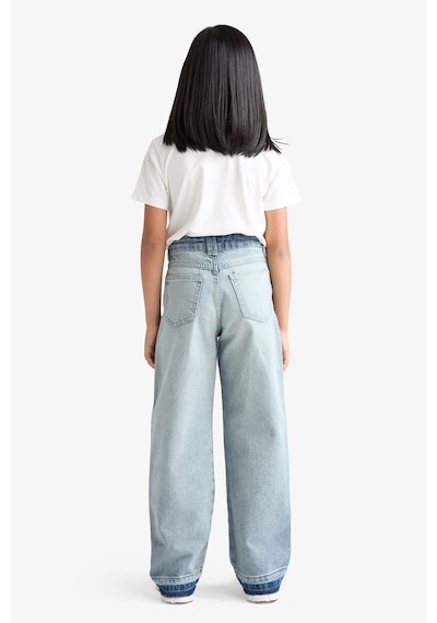 Defacto Kız Çocuk 90s Wide Leg Geniş Paça Jean Pantolon F7540a825aunm39 Mavi Defacto Kız Çocuk 90s Wide Leg Geniş Paça Jean Pantolon F7540a825aunm39 Mavi