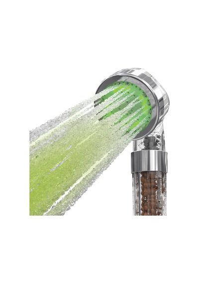 House Pratik Hp51 Isıya Duyarlı Led Işıklı Duş Başlığı Gümüş Çok Renkli