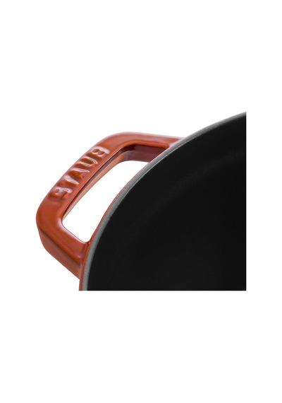 Staub 405112980 Döküm Tencere, Yuvarlak, Tarç Diğer