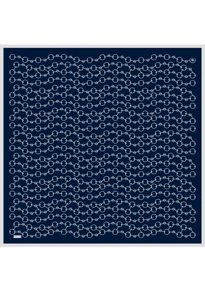 Belli Twill Saf İpek Eşarp 2025 Yaz Sezonu 4109d T - Renk-82 Çok Renkli