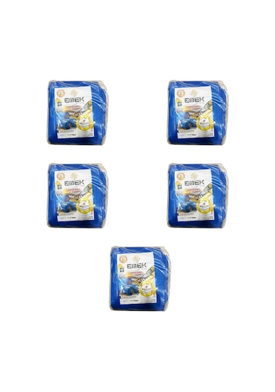 Emek Çadır Kumaşı Branda Tente Uv Güneşlik Gölgelik Koruma Yağmur Su Geçirmez - 2x5 Metre - 5 Paket