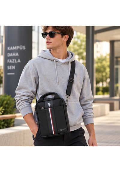 Us Polo Assn U.s. Polo Assn. Erkek El Ve Omuz Çantası Plcpr26056 Siyah