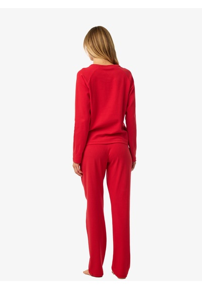 Blackspade Kadın Pijama Takımı 52259 - Kırmızı