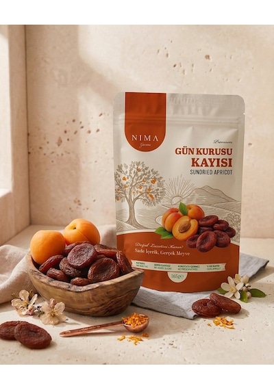Nima Gurme Premium Gün Kurusu Kayısı 165 G