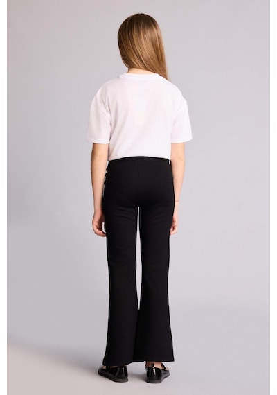 Defacto Standart Boy Tayt Kız Çocuk H1980a826smbk81 Siyah-bk81