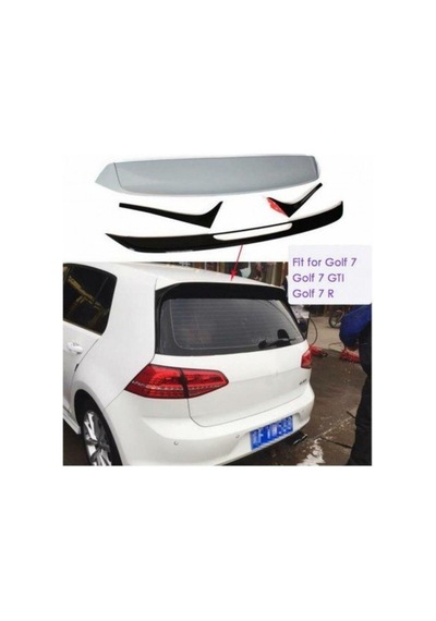Volkswagen Golf 7 - 7.5 2012 Sonrası Gtı Spoiler 4 Parça  Plast