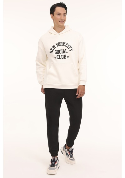 Kinetix Ml Mıke 17cty112 4pr Ekru Erkek Sweatshirt Bej