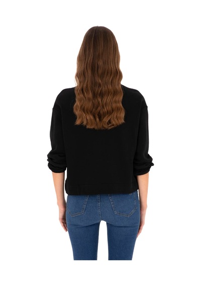 U.s. Polo Assn. Kadın Sweatshirt Siyah