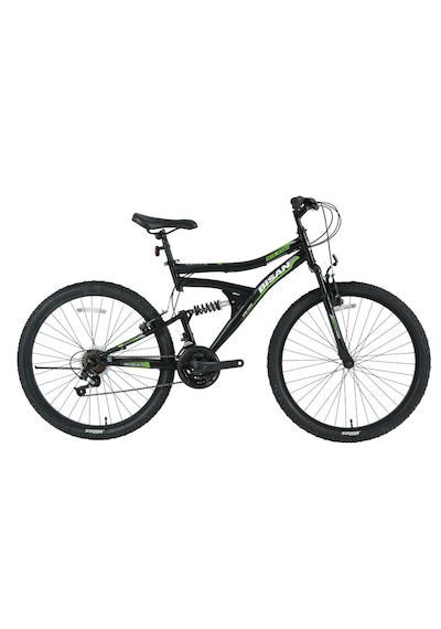 Bisan Mts 4300 Dağ Bisikleti 40cm V 24 Jant 21 Vites Siyah Yeşil Siyah - Yeşil