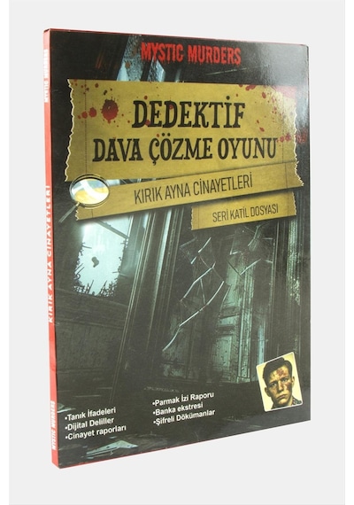 Techmrt Kırık Cinayetleri Dedektif Dava Çözme Oyunu-sarı