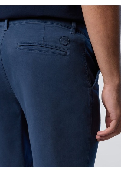 North Sails Star Regular Fit Chino Erkek Şort-33512 Koyu Mavi