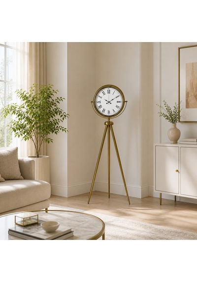 Victoria Gold Tripod Ayaklı Saat