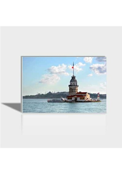 60X90 Cm Gündüz Kız Kulesi Canvas Tablo