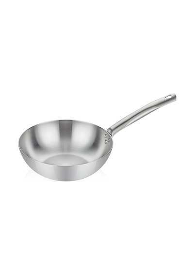 Cvs Dn 20042 Ametist 28 Cm Paslanmaz Çelik Wok Tavası Metal