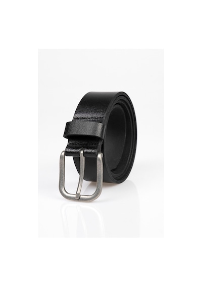 Tudors Erkek %100 Hakiki Deri 4 Cm Spor Siyah Kemer-26410 Siyah