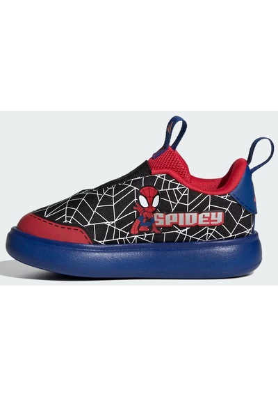 Adidas Marvel Spider-man Bubblecomic Kı9199 Ortopedik Çocuk Spor Ayakkabı Siyah