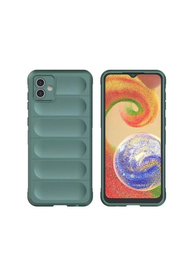 Samsung Galaxy A05 Kılıf Optimum Silikon - Koyu Yeşil