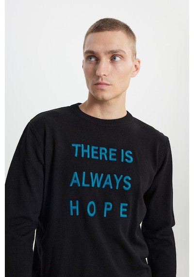 AC&Co / Altınyıldız Classics Altinyildiz Classics Erkek Siyah Tüylenme Yapmayan Kumaşlı Standart Fit Normal Kesim Bisiklet Yaka Nakış Baskılı Triko 4A4923100036SYHM Siyah AC&Co / Altınyıldız Classics Altinyildiz Classics Erkek Siyah Tüylenme Yapmayan Kumaşlı Standart Fit Normal Kesim Bisiklet Yaka Nakış Baskılı Triko 4A4923100036SYHM Siyah