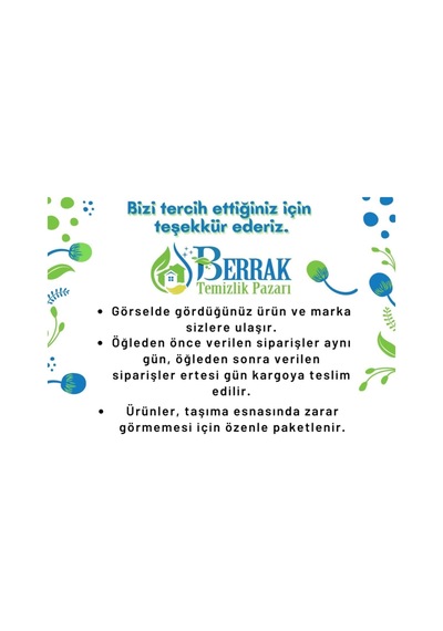 Suff Tırtıklı Lavendel Temizlik Bezi