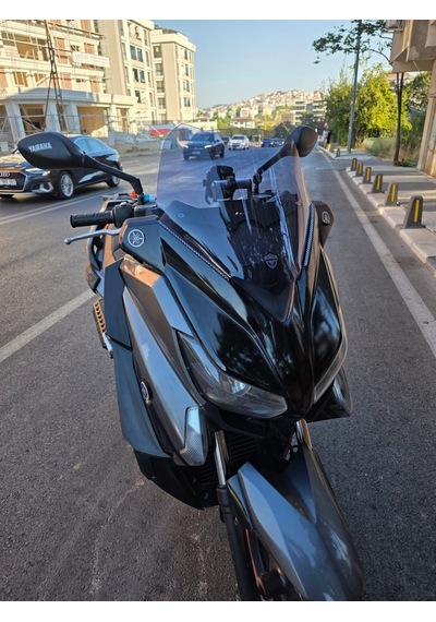Motocam Yamaha Xmax Ön Cam 2014-2017 Model 36cm Füme Renkli 4mm Sportif