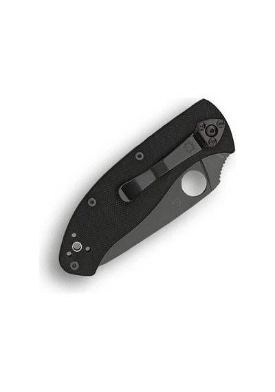 Spyderco Tenacious Black Plain Kamp Çakı Siyah 05833142