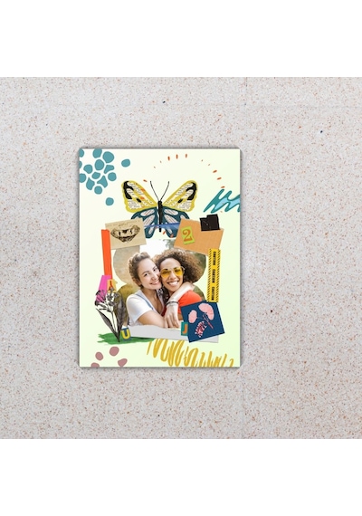 Arkadaşlara Özel Fotoğraflı Buzdolabı Magneti 20 X 15 Cm 1 Adet