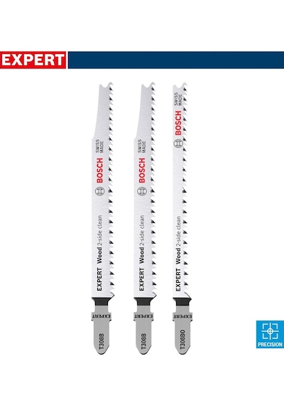 Bosch Expert 2xt308b-1xt308bo 3'lü Ahşap Dekupaj Ucu 2608900559