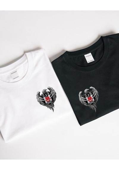 Butter Together Baskılı Tasarım T-shirt Beyaz