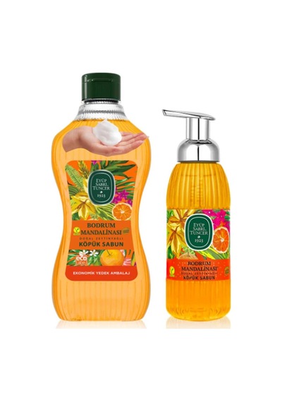 Eyüp Sabri Tuncer 1,5 Lt+500 Ml Bodrum Mandalina Köpük Sabun