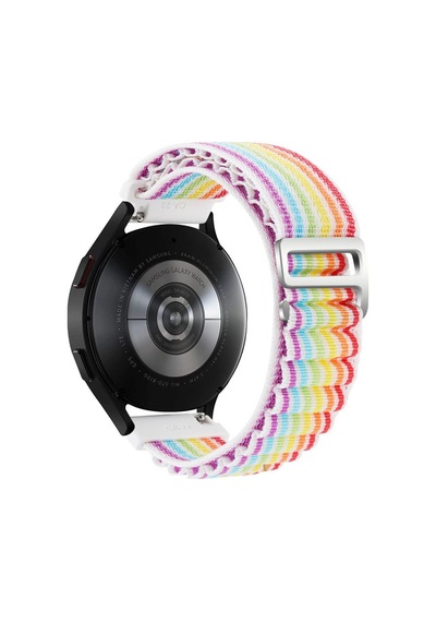 Watch 20mm Kr410 Kumaş Kordon - Gökkuşağı Diğer