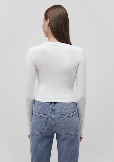 Mavi - 2li Uzun Kollu Crop Basic Tişört 1613021-88467 Gri