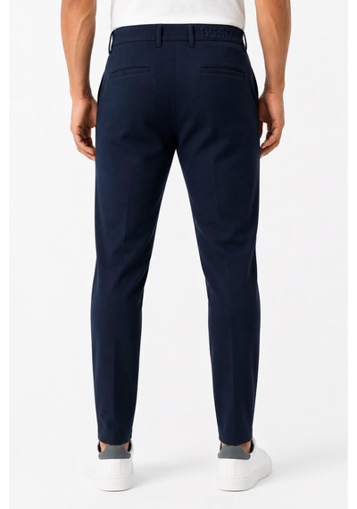 Hzr Wear Erkek Jogger Pantolon Esnek Kumaş Likralı Slim Fit Bağcıklı Lacivert