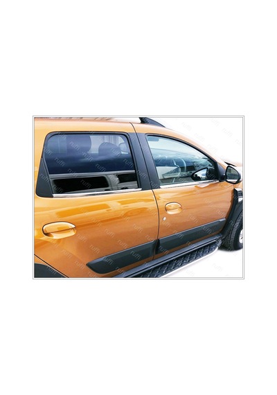 Dacıa Duster Krom Cam Çıtası 4 Kapı 2018 Üzeri Dacıa Duster Krom Cam Çıtası 4 Kapı 2018 Üzeri