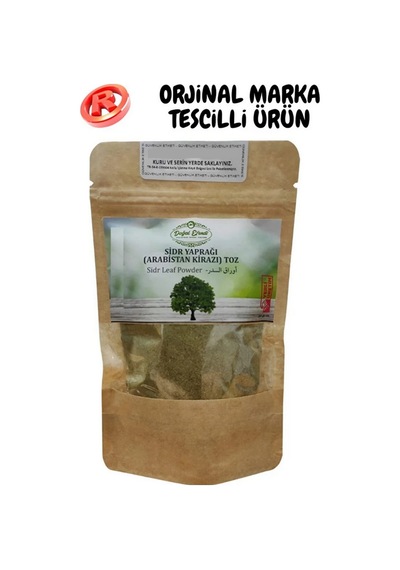 Doğal Efendi Sidr Yaprağı Arabistan Kirazı Toz 100 G
