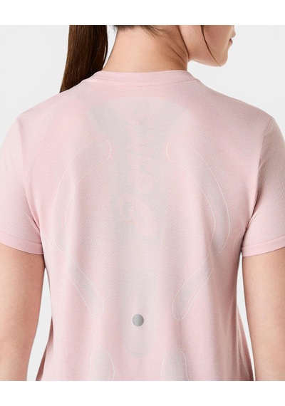 Asics Road Seamless Ss Top Kadın Pembe Kısa Kollu Tshirt 2012d292-700