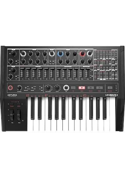 Minibrute 2: Noir Edition %100 Analog, Semi Modular Hybrid Synth
