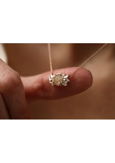 Reis Kuyumculuk T1932 Arte Quartz Altın Kolye