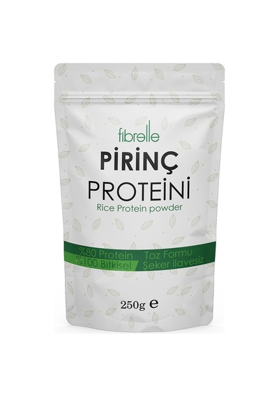 Pirinç Proteini Tozu 250 G // Yüksek Protein Oranı // %80 Protein