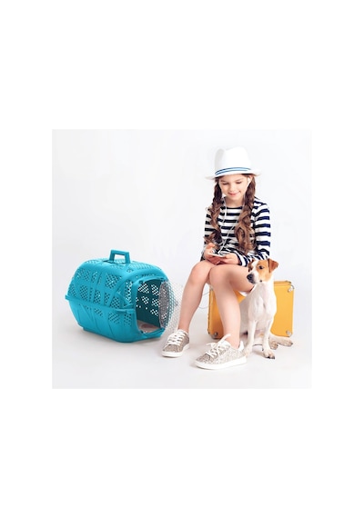 Ilkeshop Imac Carry Sport Evcil Hayvan Tma Çantası Mavi 48,5x34x32cm