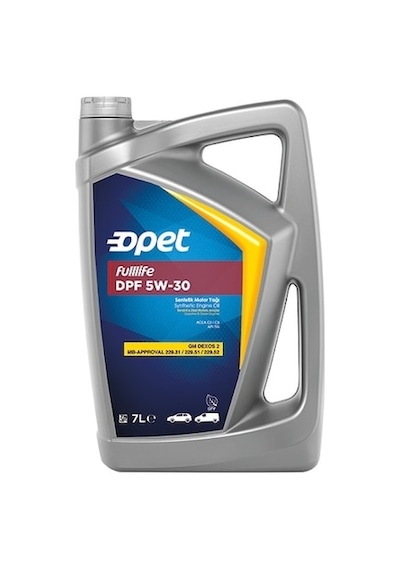 Opet Fullife Dpf 5W-30 Sentetik Motor Yağı 7 L
