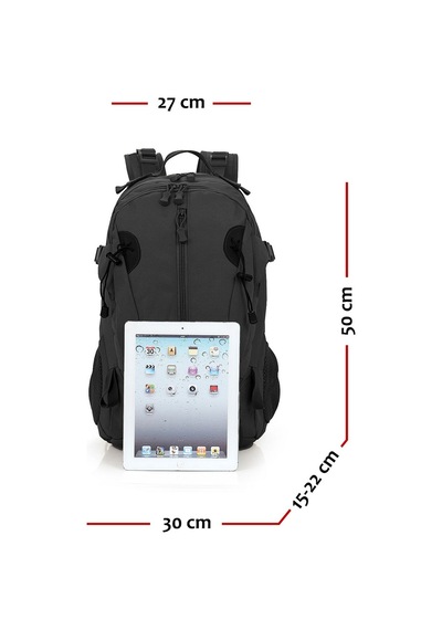 Protector Plus Sırt Çantası 36l Siyah Çok Renkli