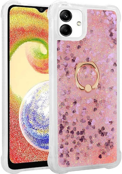 Zore Galaxy Uyumlu A04 Kılıf Milce Kapak - Pembe Pembe