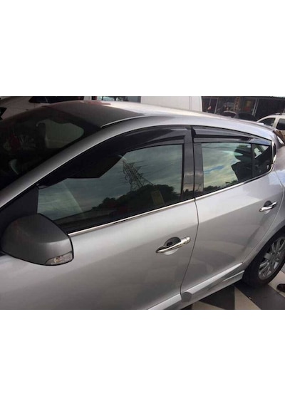 Renault Megane 3 Krom Cam Çıtası 6 Parça 2010 ve Sonrası