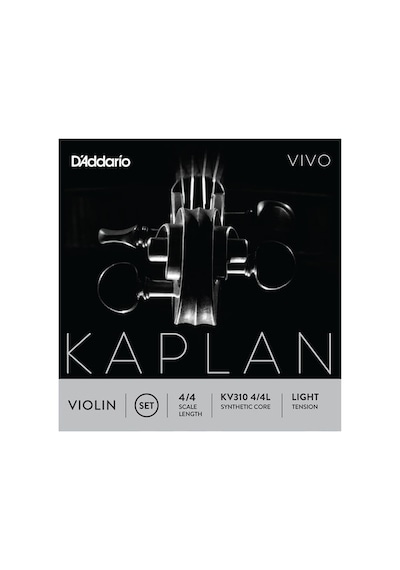 Daddarıo Kv310l Keman Tel Seti, Kaplan Vıvo, 4/4 Scale, Lıght Tens