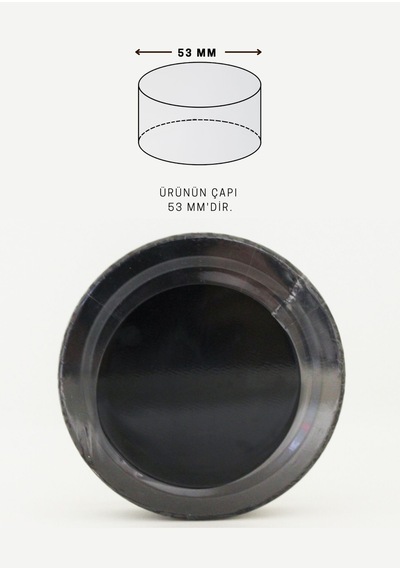 Standart Kavanoz Güvenlik Emniyet Bandı 100 Adet 52-53 MM Ağız Çapına Uygun 90 x 30 MM Baskısız